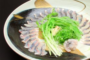 【強肴】鰻鍋　水菜　焼葱　九条葱　山椒