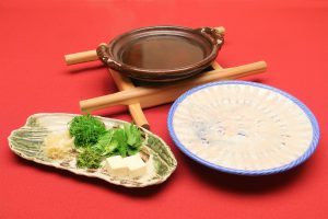 【強　肴】鱧すき鍋　九条ネギ　水菜　豆腐